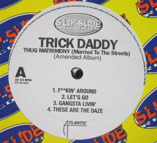 Trick Daddy – Thug Matrimony (Married To The Streets) (Amended Album) 2 x 12