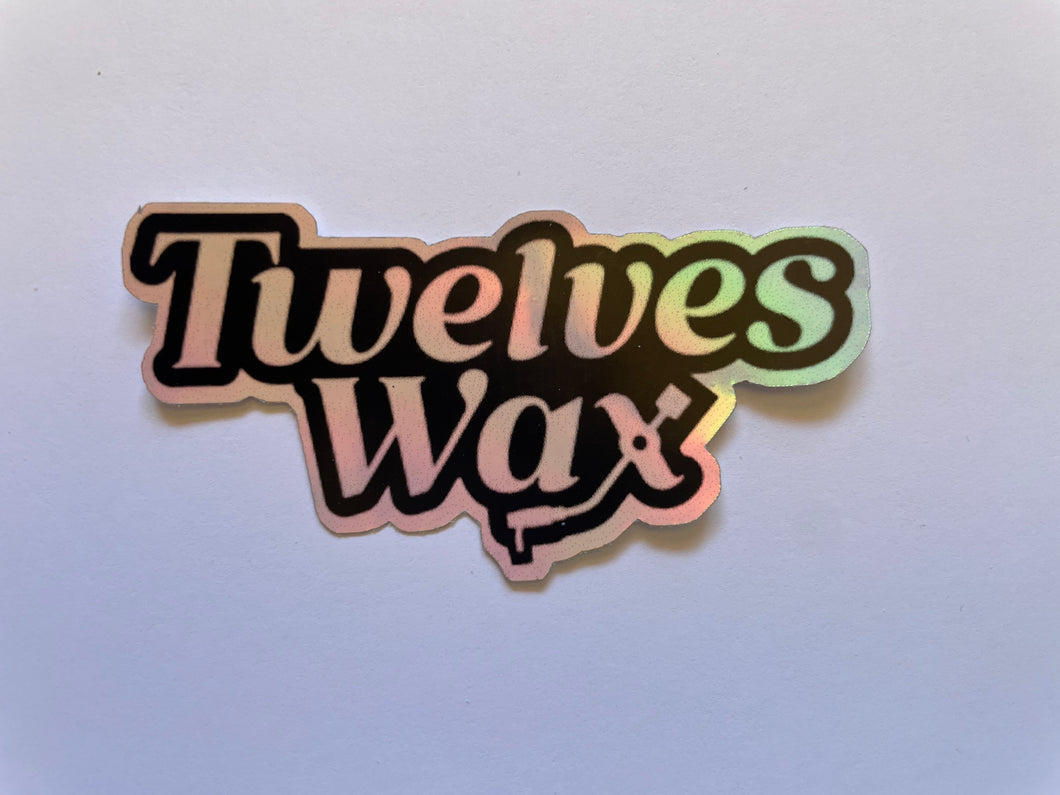 Sticker Twelves Wax Hologram sticker