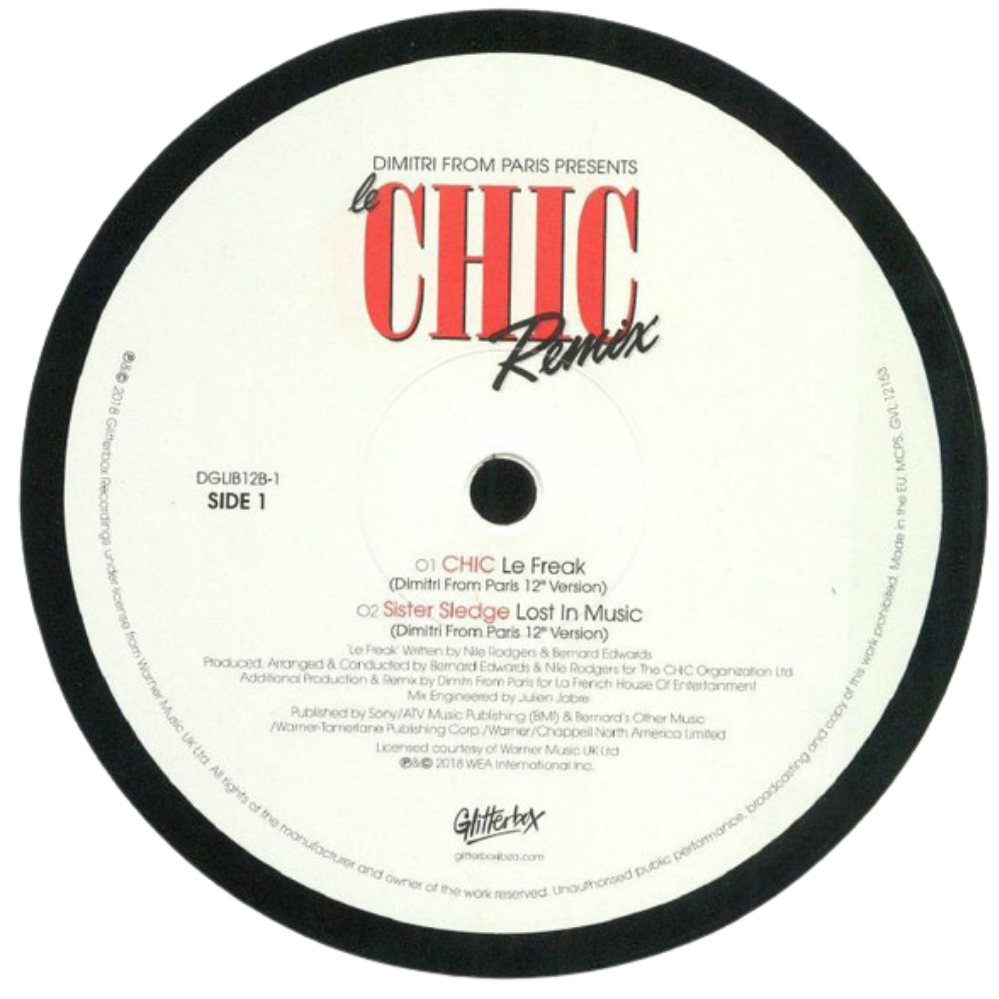 Dimitri From Paris - Le Chic Remix PT 3