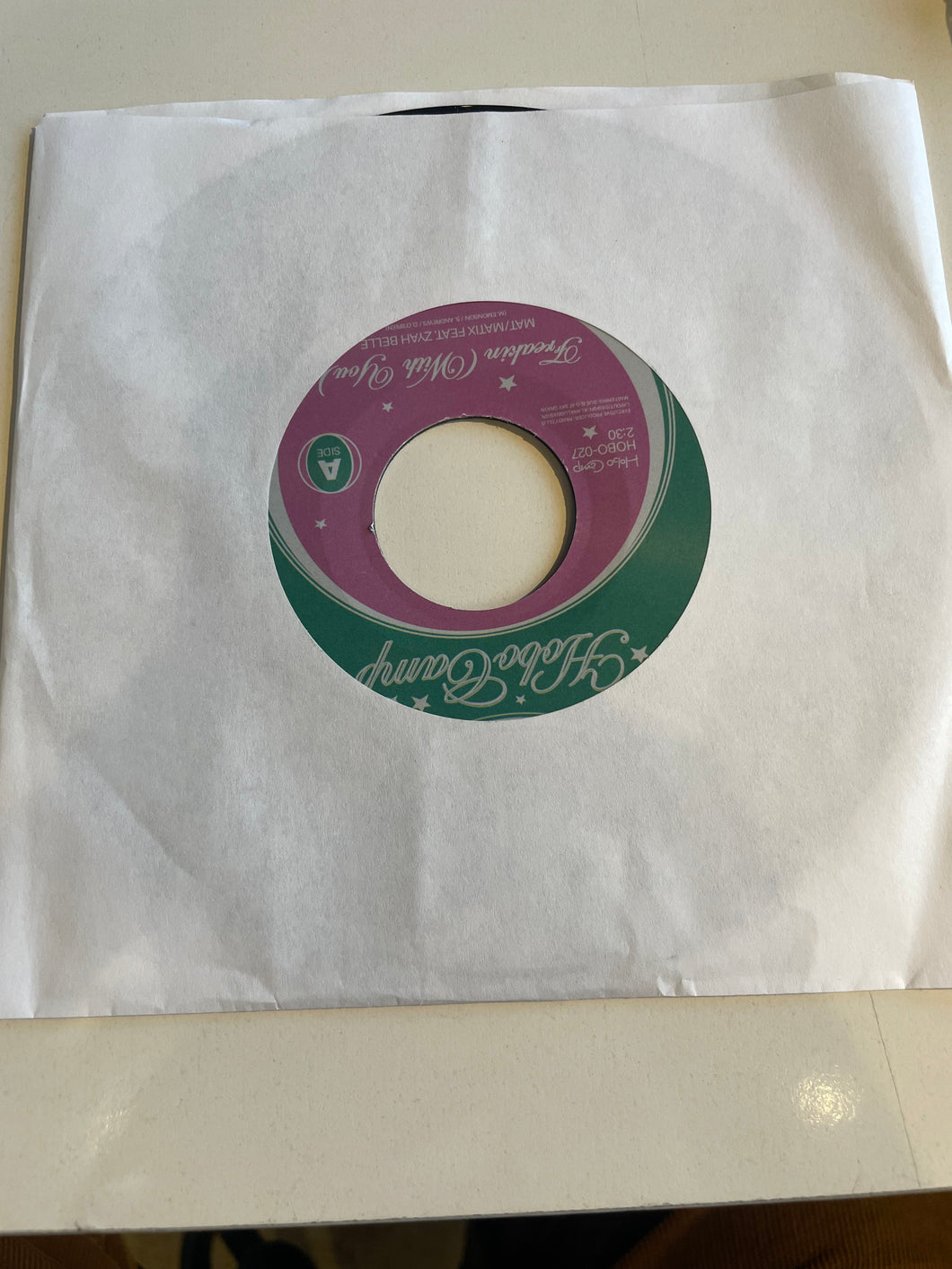 Mat/Matrix Feat. Zyah Belle - Freakin' (With You) b/w Boy Dude - You make it strange  7