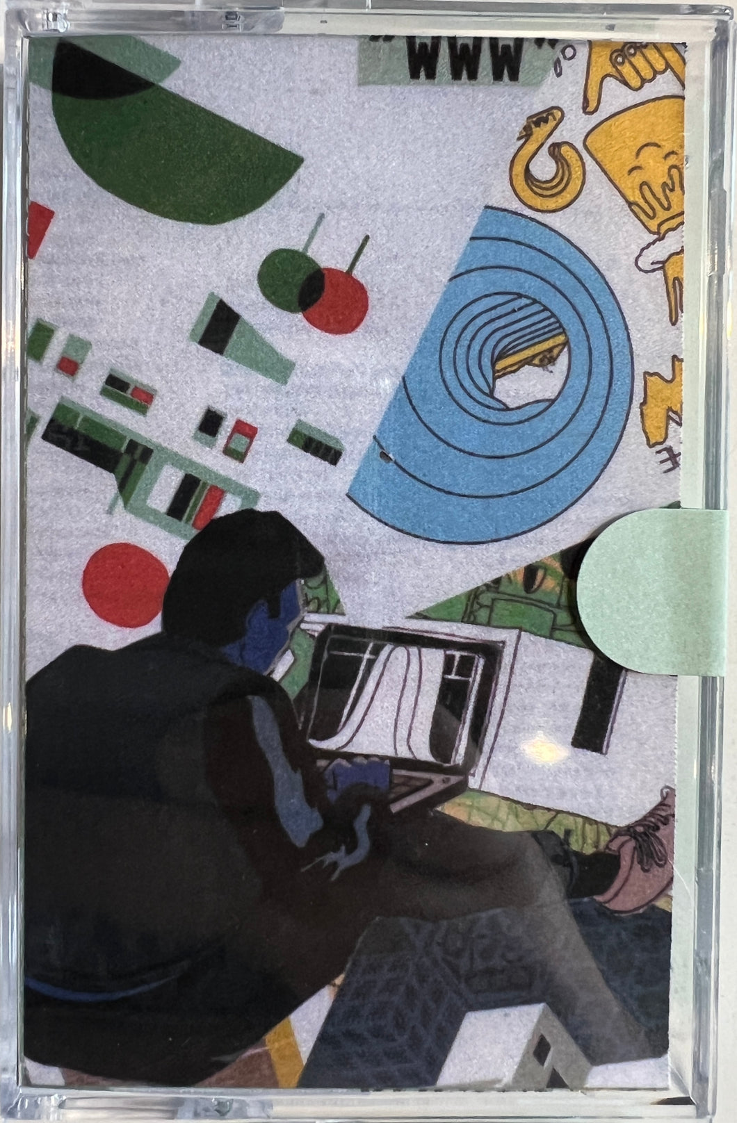 The Bump Show Presents: URL. Friends Cassette Tape (Green)