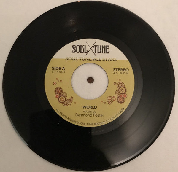 Soul Tune Allstars - World b/w Natural Feeling