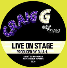 Load image into Gallery viewer, Craig G - Live on Stage b/w Talk to Em&#39; Feat. Sadat X
