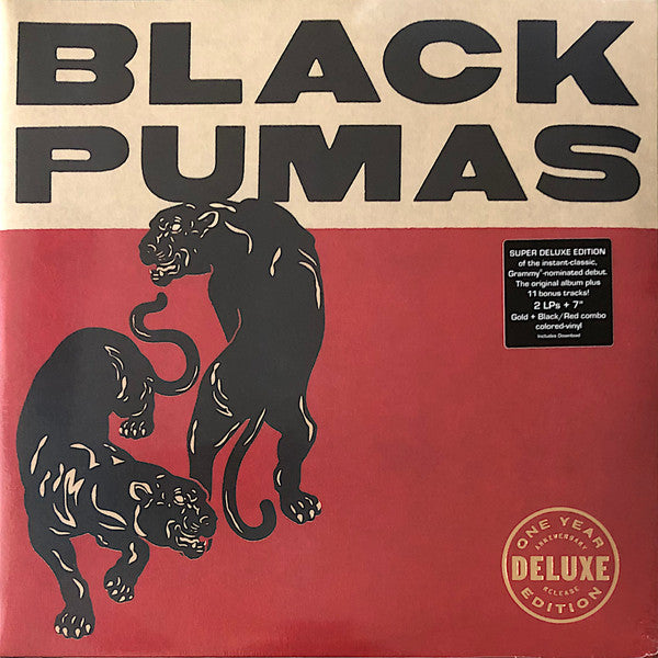 Black Pumas 1 year anniversary LTD  Deluxe LP