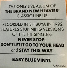 Load image into Gallery viewer, The Brand New Heavies - Shibuya 357 Live in Tokyo 1992 Baby Blue Vinyl
