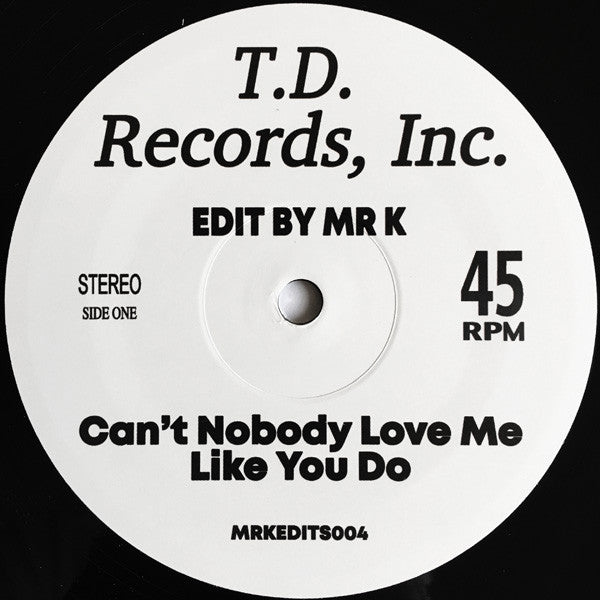 General Johnson/Second Image – Can't Nobody Love Me Like You Do / Can't Keep Holding On (Mr. K Edit)