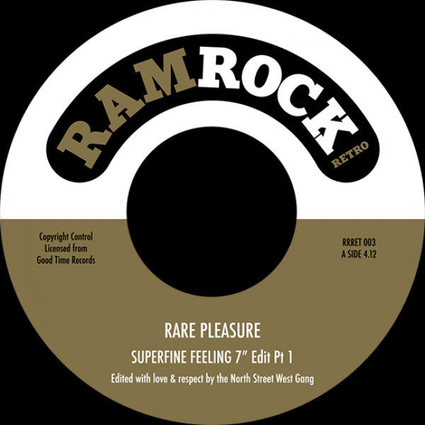 Rare Pleasure SUPERFINE FEELING pt 1 b/w SUPERFINE FEELING pt 2 (RSD) 7