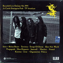 Load image into Gallery viewer, Sepultura Castle Manifest - Live At Donington 1994 TV Broadcast [Import] Vinyl
