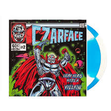 CZAREFACE- Every Hero Needs A Villain LTD 450 Cloudy & Blue Triple Button Vinyl JGWA